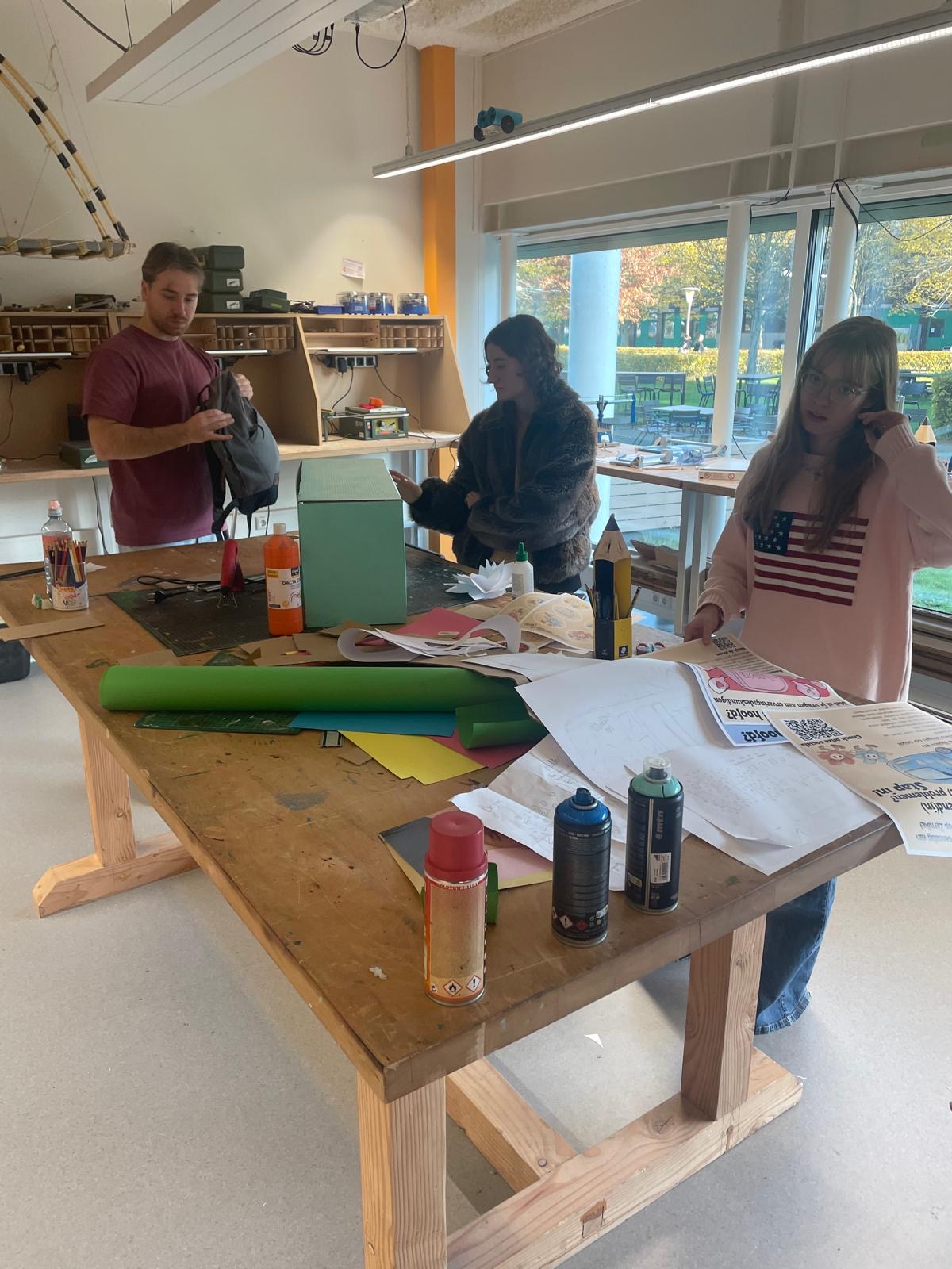 Werkproces en schetsen voor Bloei Op